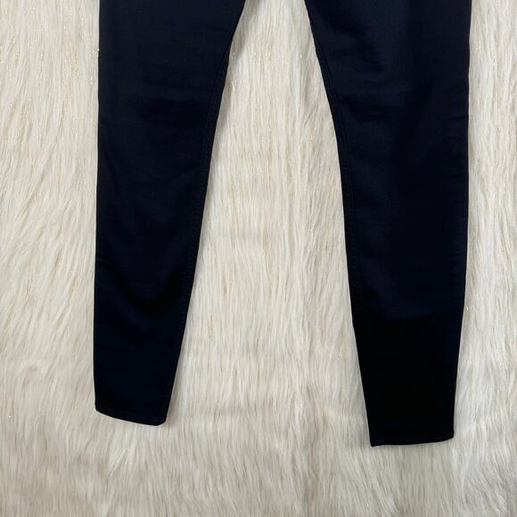 NEW 7 For All Mankind b(air) High Waist Super Skinny Jean Dark Wash Stretch 27 - Picture 6 of 10
